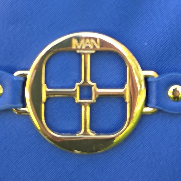 IMAN Leather Tote Bag - Picture 3 of 14